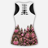 Country Girl - Personalized Hunting Hollow Tank Top and Leggings