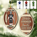 To Our Son - gift for son, him - Personalized Ornament
