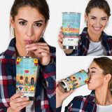 I Love You To The Beach And Back - Bestie gift for sister - Personalized Tumbler