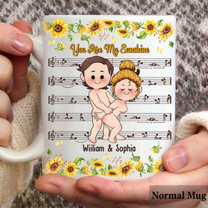You Are My Sunshine - Personalized Couple Mug