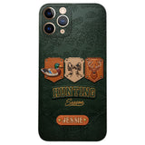 Hunting Season - Personalized Hunting Leather Phone Case