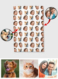 Funny Face - Personalized Couple Towel