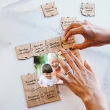 Reason Why I Love You Grandma - Gift for grandma - Personalized Picture Wooden Puzzle