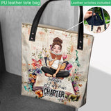 Just One More Chapter - Personalized Book Tote Bag