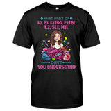 Don't You Understand - Personalized Knitting T-shirt And Hoodie