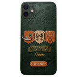 Hunting Season - Personalized Hunting Leather Phone Case