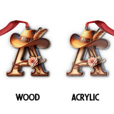 Strong Cowboy - Personalized Ornament