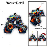 Strong Cars - Personalized Kid Ornament
