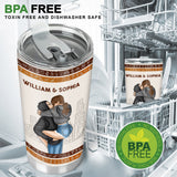Because Two People - Personalized Couple Tumbler