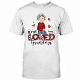 One Loved Grandma - Personalized Valentine Grandma T-shirt and Hoodie