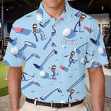 Funny Gift For Golf Dad, Husband.. - Personalized Golf Polo Shirt