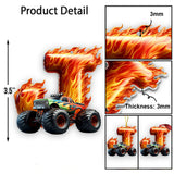 Strong Cars - Personalized Kid Ornament