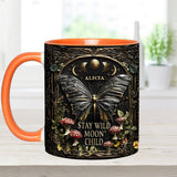 Stay Wild Moon Child - Personalized Hippie Accent Mug