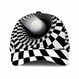 Love Golf Cap With Printed Vent Holes