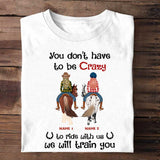 We're Like A Really Small Gang - Personalized Horse T-shirt and Hoodie