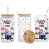 Nana's To Do List - Personalized Grandma Can Glass