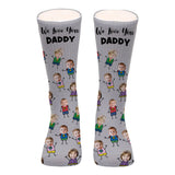 We Love You - Personalized Father Socks
