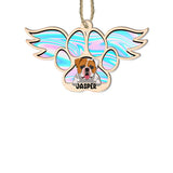 Hologram Angel - Personalized Dog Suncatcher