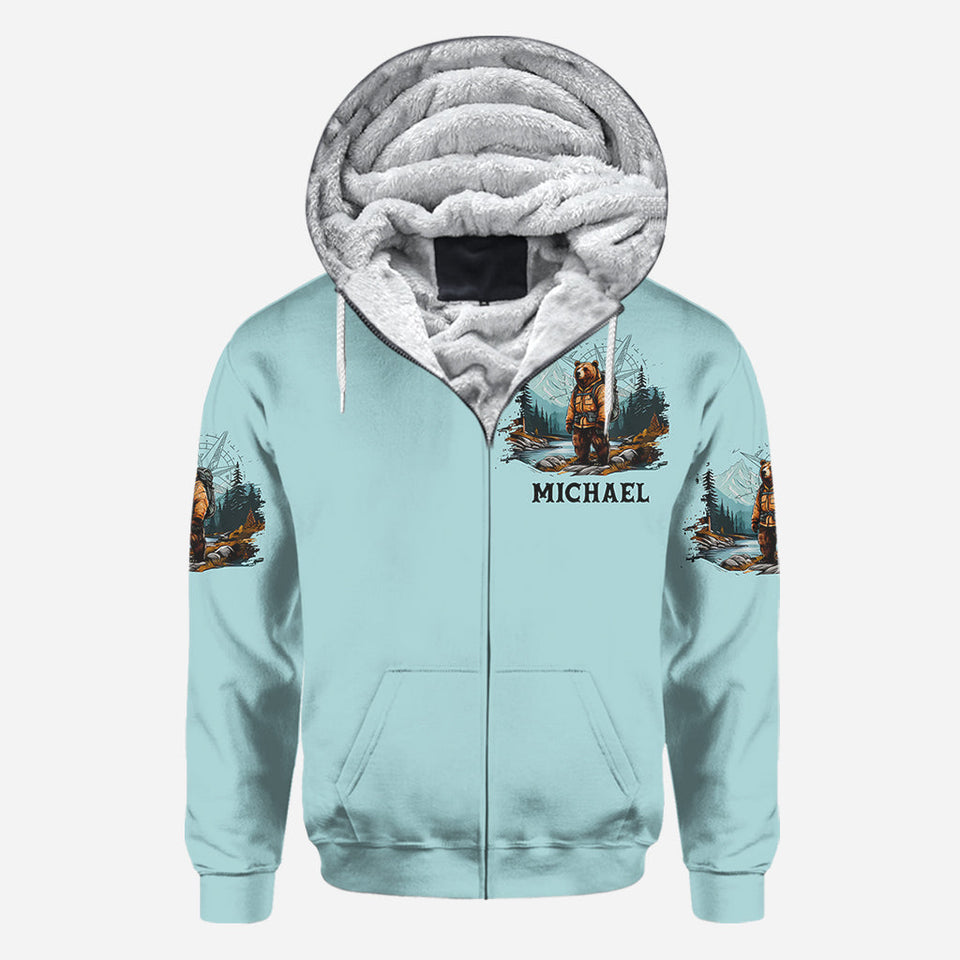 Wander Bear - Personalized Camping All Over Shirt