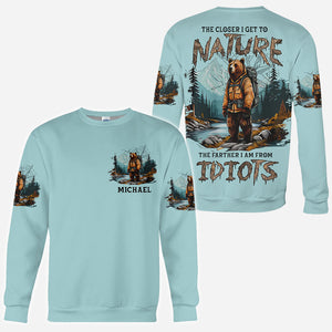 Wander Bear - Personalized Camping All Over Shirt