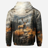 Any Name Beautiful Deer - Personalized Hunting All Over Shirt