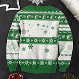 Merry Fishmas - Personalized Fishing Ugly Sweater