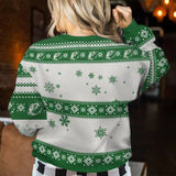 Merry Fishmas - Personalized Fishing Ugly Sweater