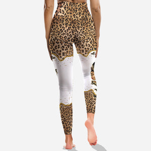 I See God Working It Out For Me - Personalized African American Hoodie and Leggings