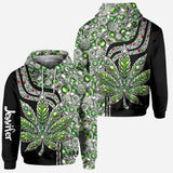 Stunning Leaf - Personalized Weed Hoodie and Leggings