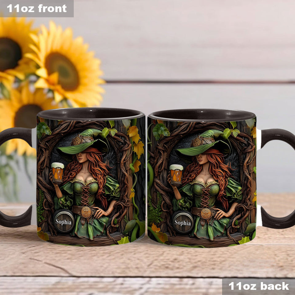 Witch of Beer - Personalized Beer Accent Mug