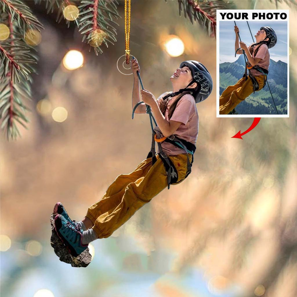 Any Photo Cut Out Ornament - Personalized Custom Shaped Ornament