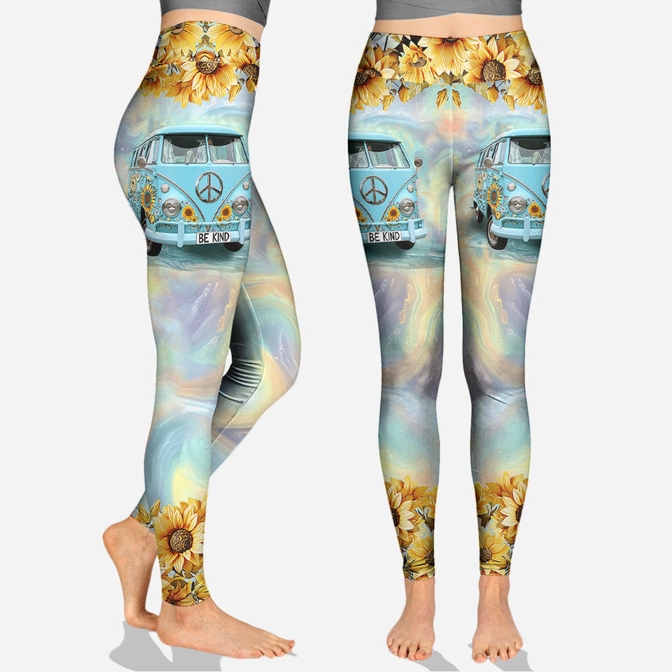 Be Kind - Personalized Hippie Hoodie and Leggings