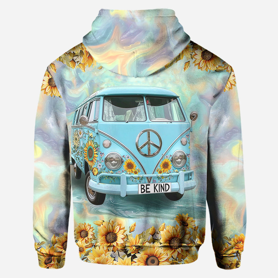 Be Kind - Personalized Hippie Hoodie and Leggings