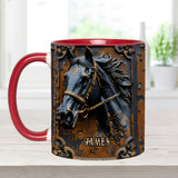 Beautiful Horse - Personalized Horse Accent Mug