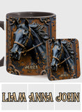Beautiful Horse - Personalized Horse Accent Mug