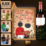 Every Love Story Is Beautiful But Ours Is My Favorite - Personalized Couple Picture Frame Light Box
