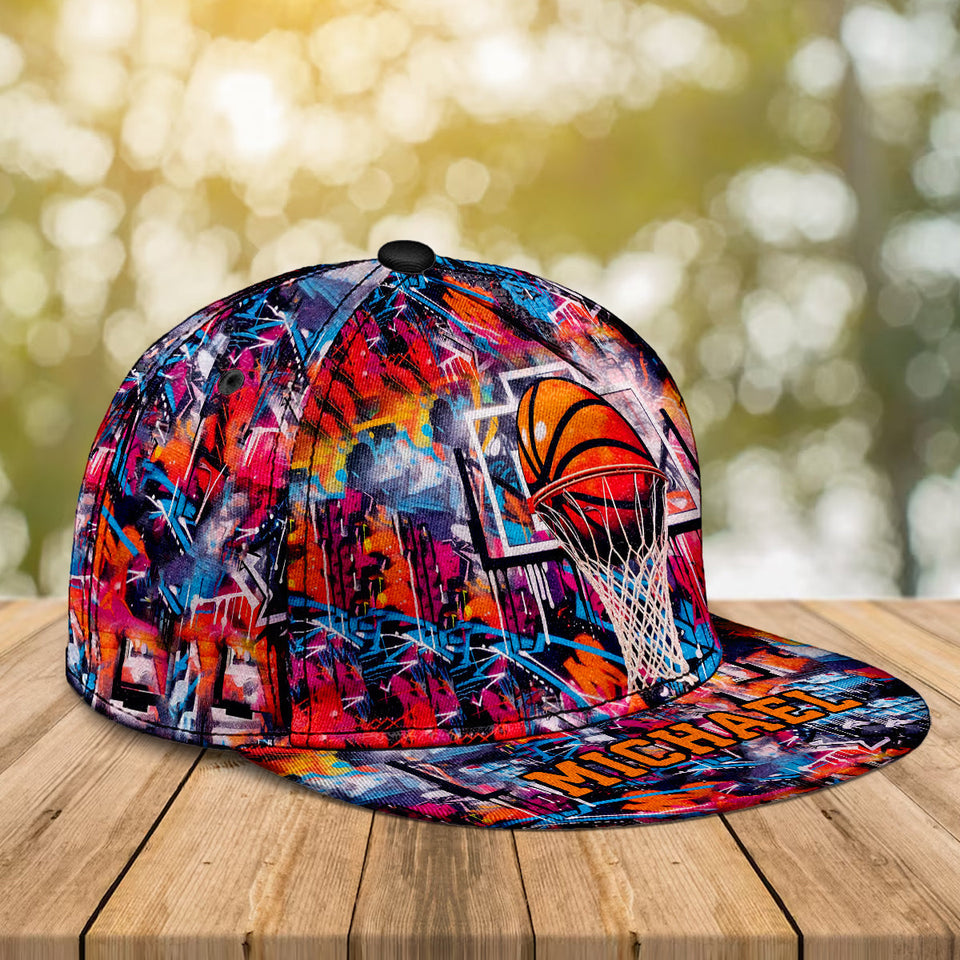 Cool Basketball Design - Personalized Basketball Snapback