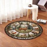 Love Hunting - Personalized Hunting Round Rug