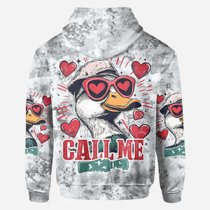 Call Me - Personalized Hunting All Over Shirt