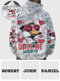 Call Me - Personalized Hunting All Over Shirt