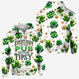 Everybody In The Pub Gettin' Tispy - Saint Patrick's Day All Over Shirt
