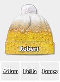 It's Beer Time - Personalized Beer Beanie Hat