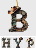 Strong Cowboy - Personalized Ornament