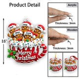 Merry Christmas - Personalized Family Ornament