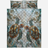 Love Turtles - Personalized Turtle Quilt Set