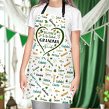 Blessed To Be Called Grandma Nana - Personalized Grandma Apron
