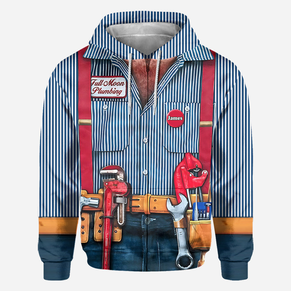 My Mechanic Man - Personalized Mechanic All Over Shirt