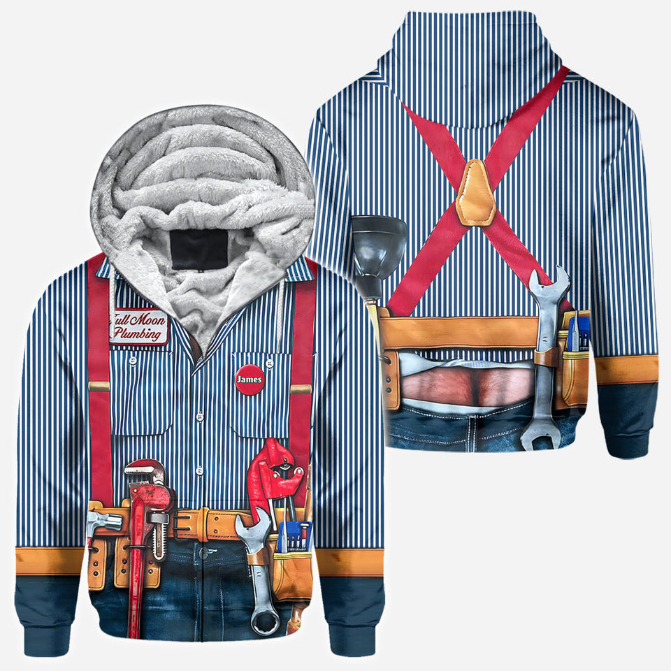 My Mechanic Man - Personalized Mechanic All Over Shirt