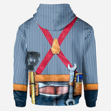 My Mechanic Man - Personalized Mechanic All Over Shirt
