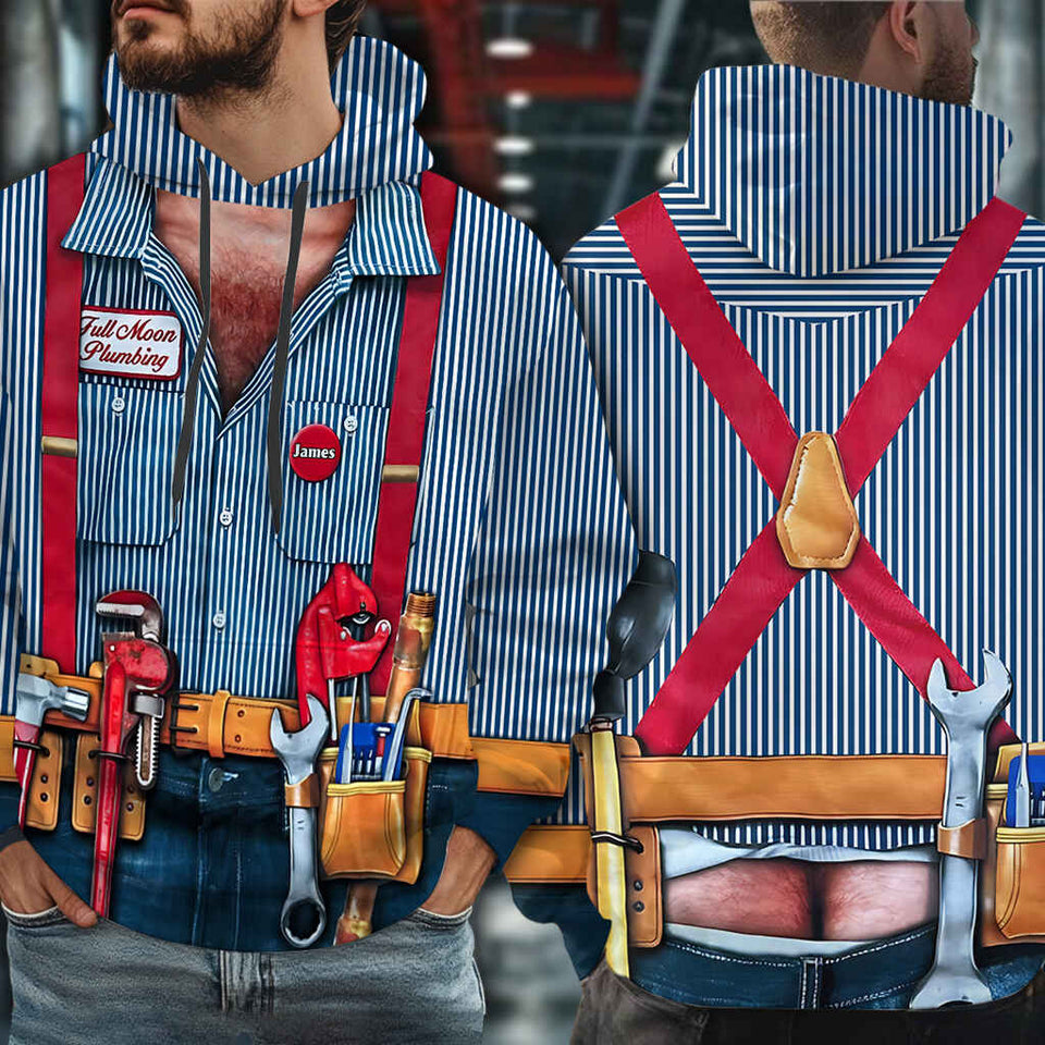 My Mechanic Man - Personalized Mechanic All Over Shirt